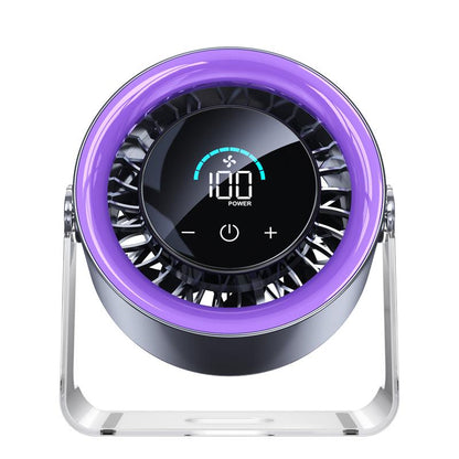 Digital Display Desktop Fan